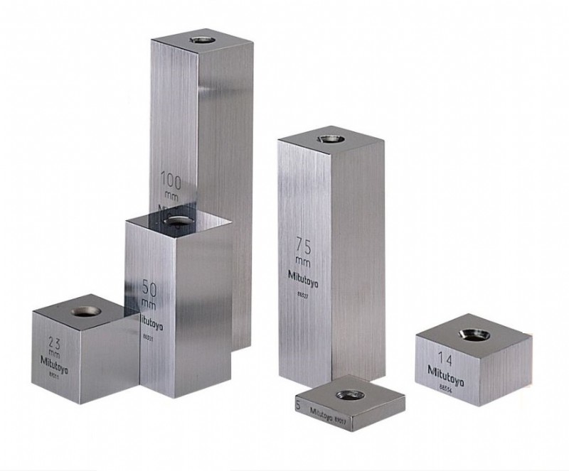 Gage Blocks Dimensional Calibration Asme Grade 0 Mitutoyo Steel